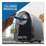 Model 19501 Mighty Mite Home Office Electric Pencil Sharpener, Ac-powered, 3.5 X 5.5 X 4.5, Black-gray-smoke