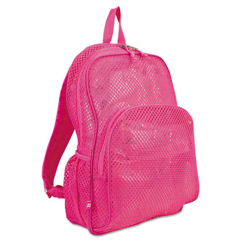 Mesh Backpack, 12 X 5 X 18, Pink