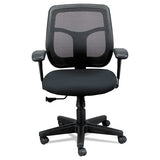 Apollo Mid-back Mesh Chair, Black Seat-black Back, Black Base