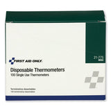 Disposable Forehead Thermometer, 100-box