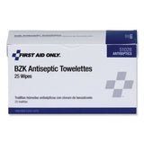 First Aid Antiseptic Towelettes, 25-box