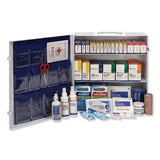 Ansi 2015 Class A+ Type Iandii; Industrial First Aid Kit 100 People, 676 Pieces