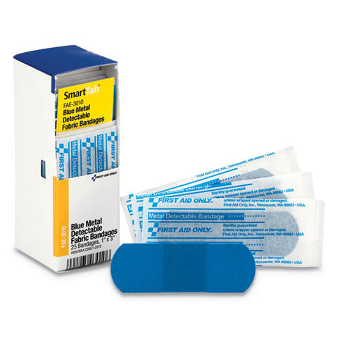 Refill F-smartcompliance Gen Cabinet, Blue Metal Detectable Bandages,1x3,25-bx