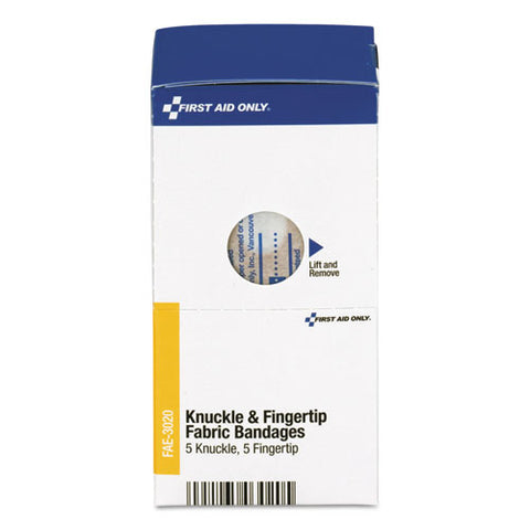 Knuckle And Fingertip Bandages, Sterilized, 5 Knuckle, 5 Fingertip, 10-box