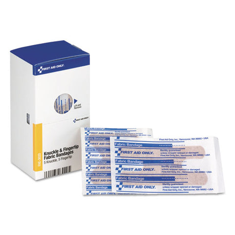 Knuckle And Fingertip Bandages, Sterilized, 5 Knuckle, 5 Fingertip, 10-box