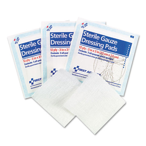 Smartcompliance Gauze Pads, 3" X 3", 5-pack