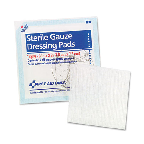 Smartcompliance Gauze Pads, 3" X 3", 5-pack