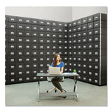 Staxonsteel Maximum Space-saving Storage Drawers, Legal Files, 17" X 25.5" X 11.13", Black, 6-carton