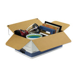 Stor-file Medium-duty Strength Storage Boxes, Legal Files, 15.25" X 19.75" X 10.75", White-blue, 4-carton