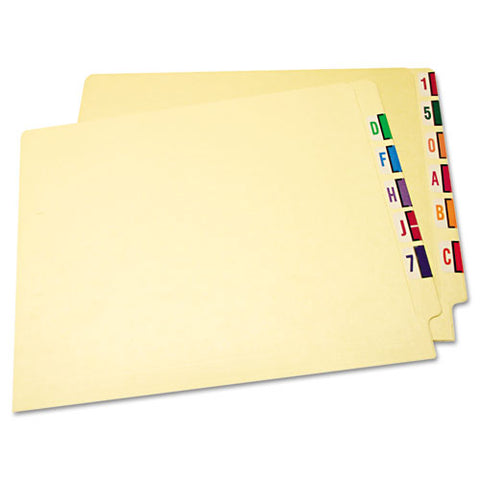 Stor-file End Tab Storage Boxes, Letter-legal Files, White-blue, 12-carton