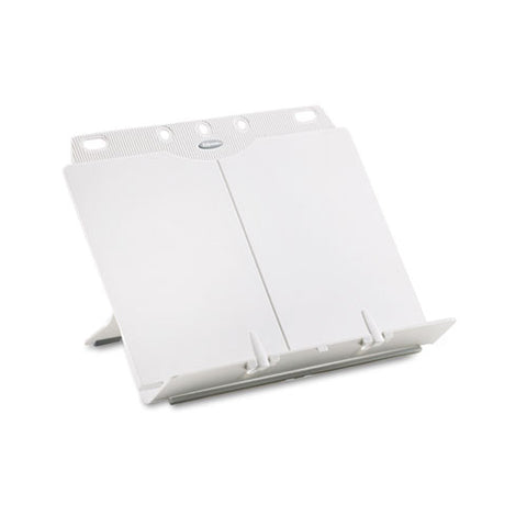 Booklift Copyholder, Plastic, One Book-pad, Platinum