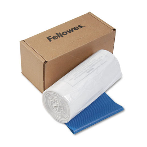Shredder Waste Bags, 14-20 Gal Capacity, 50-carton