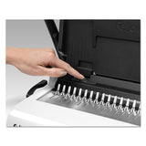 Star+ 150 Manual Comb Binding Machine, 17 11-16 X 9 13-16 X 3 1-8, White