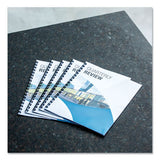 Crystals Presentation Covers With Square Corners, 11 X 8 1-2, Clear, 200-pack