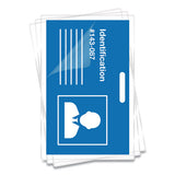 Laminating Pouches, 7 Mil, 3.88" X 2.63", Gloss Clear, 100-pack