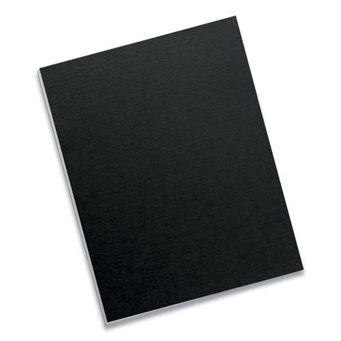 Futura Binding System Covers, Square Corners, 11 X 8 1-2, Black, 25-pack