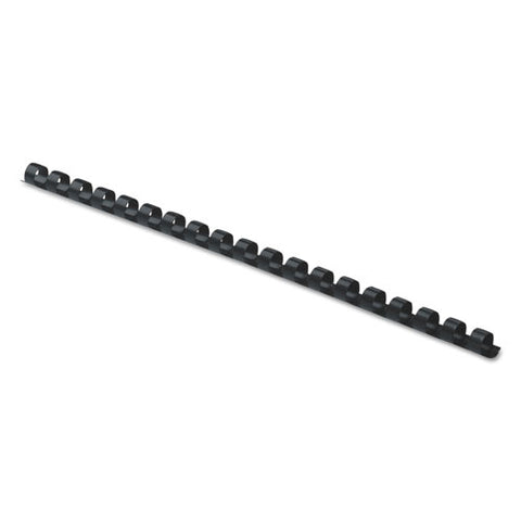 Plastic Comb Bindings, 5-16" Dia, 40 Sheet Capacity, Navy Blue, 100 Combs-pack