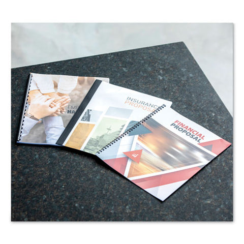 Wire Bindings, 5-16" Diameter, 50 Sheet Capacity, Black, 25-pack