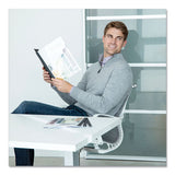 Thermal Binding System Covers, 90-sheet Cap, 11 X 8.5, Clear-black, 10-pack