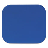 Polyester Mouse Pad, Nonskid Rubber Base, 9 X 8, Blue