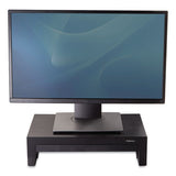 Designer Suites Monitor Riser, For 21" Monitors, 16" X 9.38" X 4.38" To 6", Black Pearl, Supports 40 Lbs
