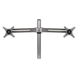 Lotus Dual Monitor Arm Kit, For 26" Monitors, Silver, Supports 13 Lb