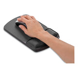 Gel Mouse Pad With Wrist Rest, 6.25" X 10.12", Graphite-platinum