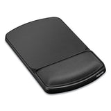 Gel Mouse Pad With Wrist Rest, 6.25" X 10.12", Graphite-platinum