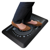 Afs-tex 2000 Anti-fatigue Mat, Rectangle, 16 X 24, Midnight Black