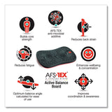Afs-tex Active Balance Board, 14 X 20 X 2.5, Black