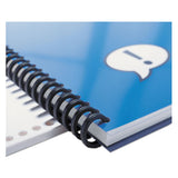 Proclick Easy Edit Spines, 5-8" Diameter, 110 Sheet Capacity, Black, 100-box