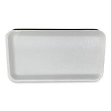 Meat Trays, #10s, 10.93 X 5.75 X 0.63, White, 500/carton