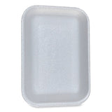 Meat Trays, #2. 8.5 X 6.03 X 1.11, White, 500/carton
