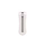 Pure By Gloss And Guild+pepper Abs Mini Bracket - Tape Mount, 1.25 X 0.84 X 3.65. White, 48/carton