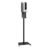 Automatic Hand Sanitizer Dispenser With Floor Stand And Tray, 1,200 Ml, 13 X 11.4 X 51.63, White-gray