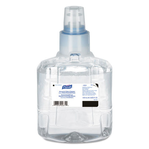 Green Certified Advanced Refreshing Foam Hand Sanitizer, For Adx-12; Ltx-12, 1,200 Ml, Fragrance-free