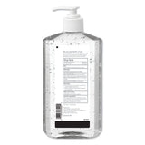Advanced Refreshing Gel Hand Sanitizer, Clean Scent, 20 Oz Pump Bottle, 12-carton