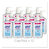 Advanced Refreshing Gel Hand Sanitizer, Clean Scent, 12 Oz Pump Bottle