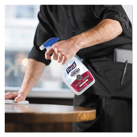 Foodservice Surface Sanitizer, Fragrance Free, 1 Gal Bottle, 4-carton