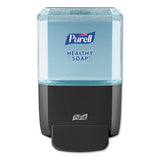 Es4 Soap Push-style Dispenser, 1,200 Ml, 4.88 X 8.8 X 11.38, Graphite