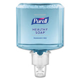 Healthcare Healthy Soap Gentle And Free Foam, Fragrance-free, 1,200 Ml, For Es4 Dispensers, 2-carton