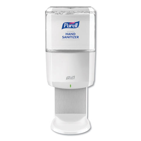 Es6 Touch Free Hand Sanitizer Dispenser, 1,200 Ml, 5.25 X 8.56 X 12.13, White