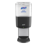 Es6 Touch Free Hand Sanitizer Dispenser, 1,200 Ml, 5.25 X 8.56 X 12.13, Graphite
