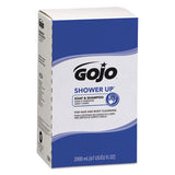Shower Up Soap And Shampoo, Pleasant Scent, 2,000 Ml Refill, 4-carton