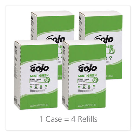 Multi Green Hand Cleaner Refill, Citrus Scent, 2,000 Ml, 4-carton