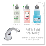 Cxi Touch Free Counter Mount Soap Dispenser, 1,500 Ml-2,300 Ml, 2.25 X 5.75 X 9.39, Chrome