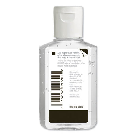Advanced Refreshing Gel Hand Sanitizer, Clean Scent, 2 Oz, Flip-cap Bottle, 24-carton