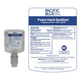 Pacific Blue Ultra Foam Hand Sanitizer Refill For Manual Dispensers, Fragrance-free, 1,000 Ml, 4-carton