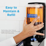 Pacific Blue Ultra Foam Soap Manual Refill, Antimicrobial, Unscented, 1,200 Ml, 4-carton