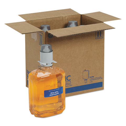 Pacific Blue Ultra Manual Dispenser Foam Refill, Antimicrobial, Pacific Citrus, 1,200 Ml, 4-carton